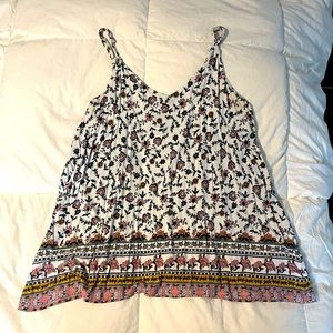 EUC Torrid floral cami Size 3